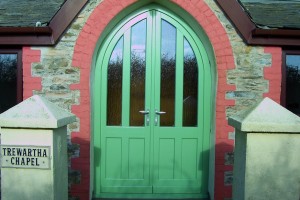 Chapel timber Entrance doors