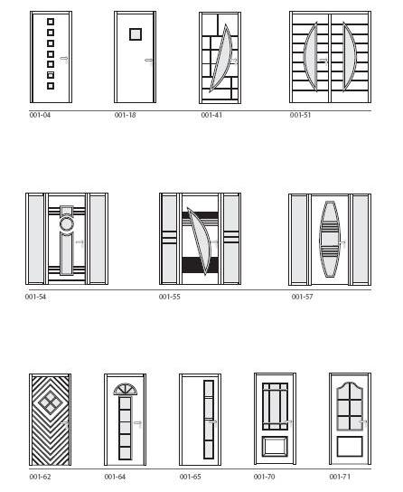 Contemporary door design options